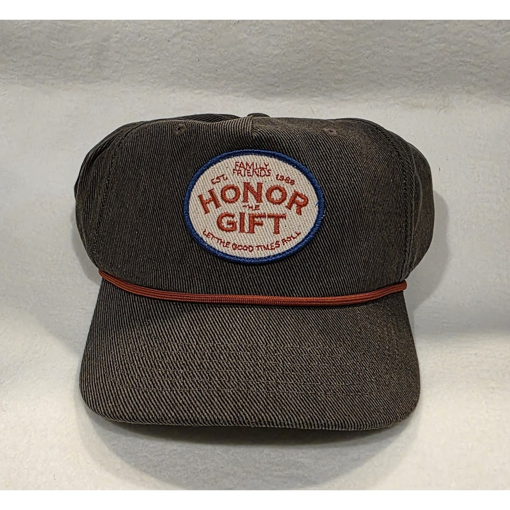 Honor The Gift Htg250274 Patch B Summer Trucker Hat. NWT. HTG250274 Black Unisex